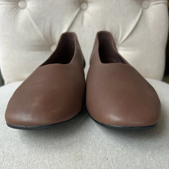 JEFFREY CAMPBELL Women's Trustee Round Toe Flats Light Brown Slip-On Shoes Sz 9 - Picture 10 of 13